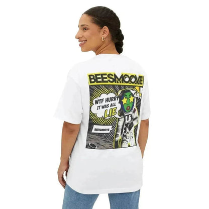 Beesmoove W.T.F it was a lie Oversized Boxy Tee - Beesmoove 