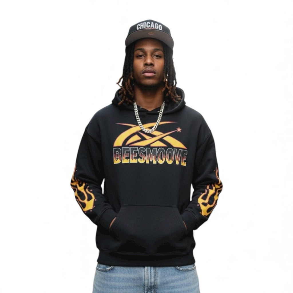 BEESMOOVE Yellow Hotwire Hoodie - Beesmoove