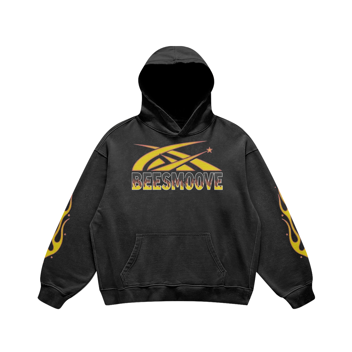 BEESMOOVE Yellow Hotwire Hoodie - Beesmoove