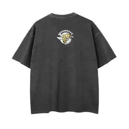 Beesmoove Zilla*Rodman Drop Shoulder T-Shirt - Beesmoove 