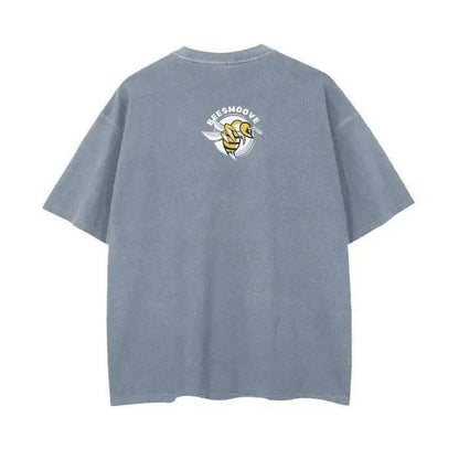 Beesmoove Zilla*Rodman Drop Shoulder T-Shirt - Beesmoove 