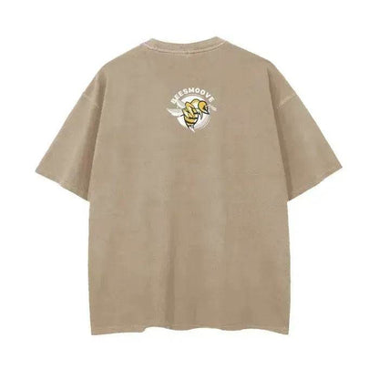 Beesmoove Zilla*Rodman Drop Shoulder T-Shirt - Beesmoove 