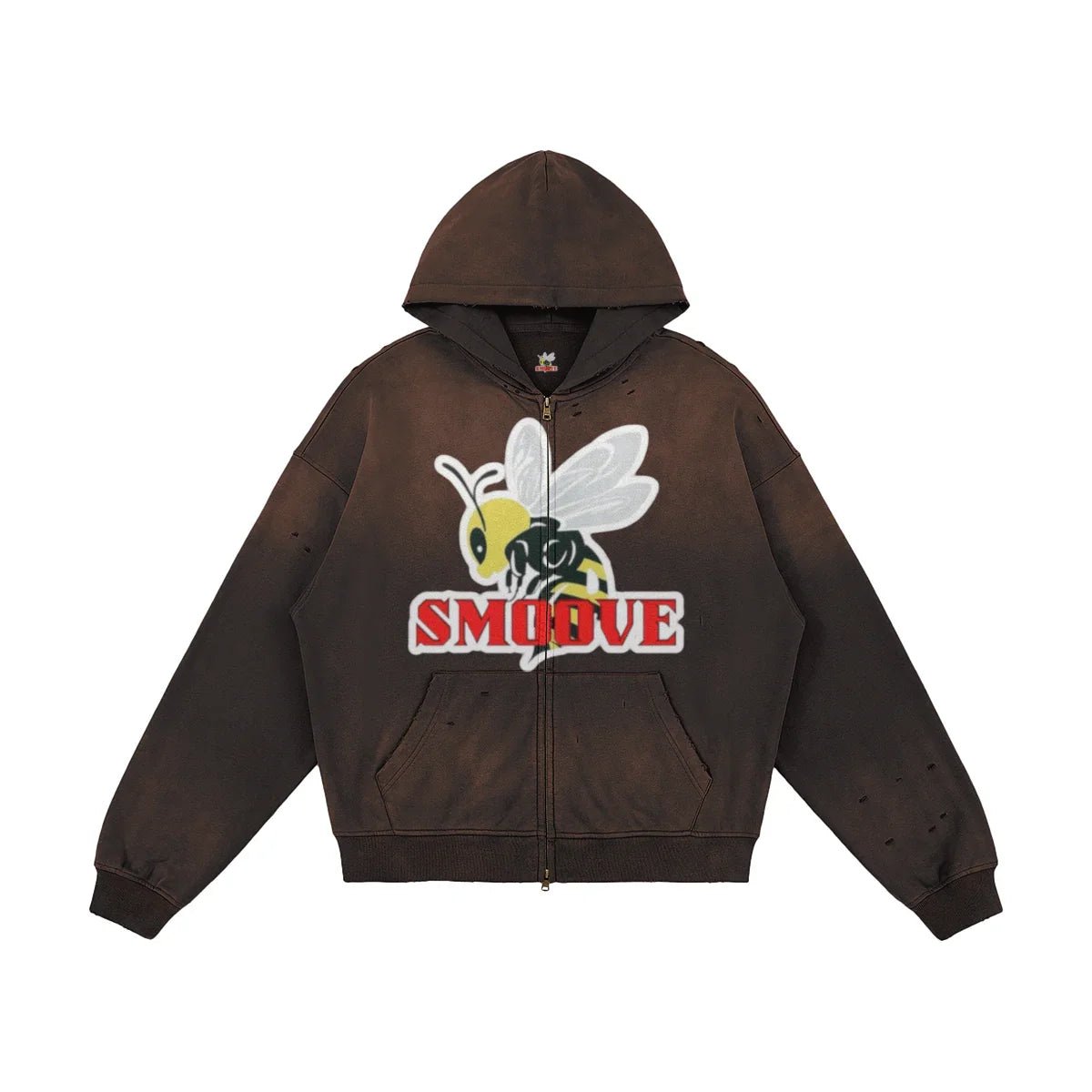 BEESMOOVE Zip - Up LOGO Hoodie - Beesmoove
