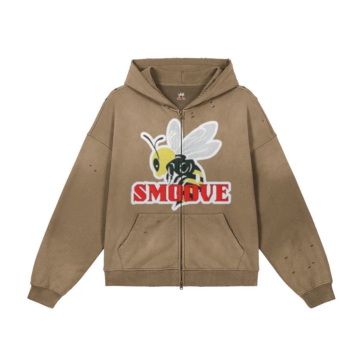 BEESMOOVE Zip - Up LOGO Hoodie - Beesmoove