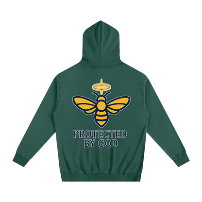 BEESMOOVE God’s Seal Protected By God Oversized Hoodie