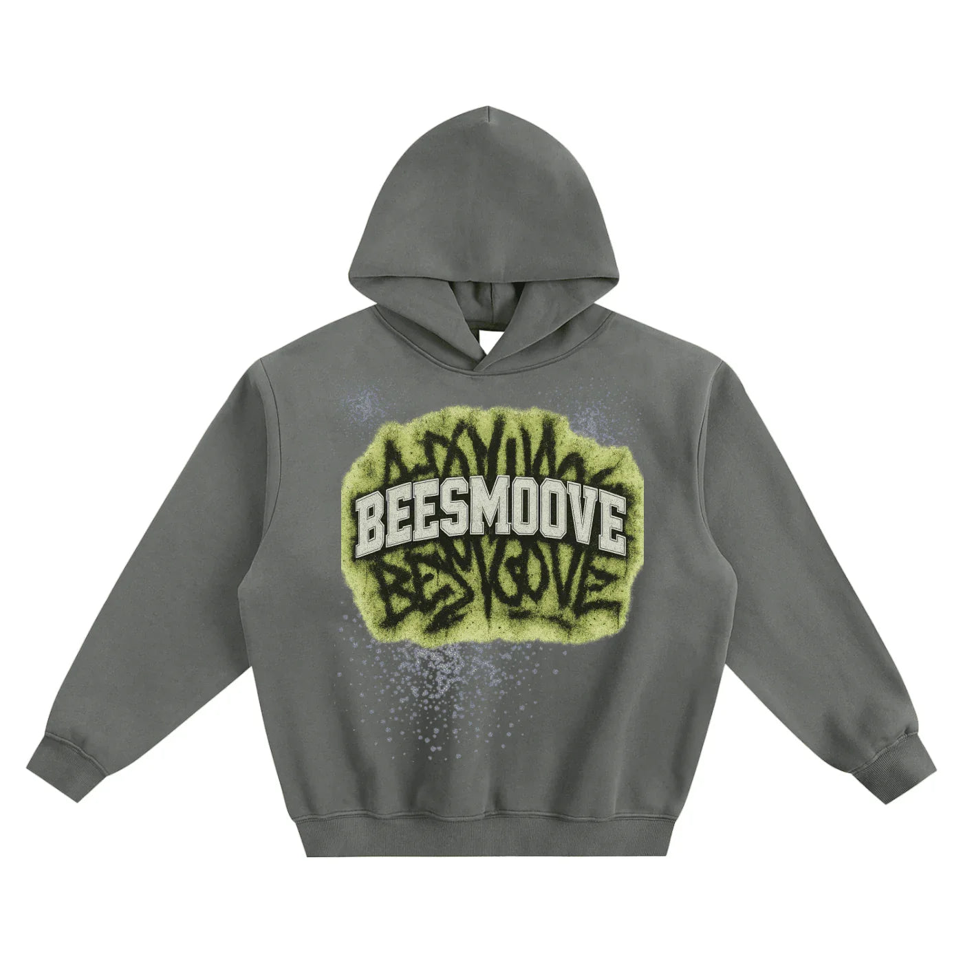 BEESMOOVE Toxic Crown Boxy Hoodie - Beesmoove 
