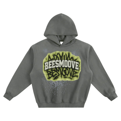 BEESMOOVE Toxic Crown Boxy Hoodie - Beesmoove 