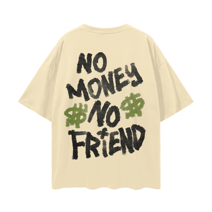 BEESMOOVE N.M.N.F Oversize Deep Drop Shoulder Tee - Beesmoove 