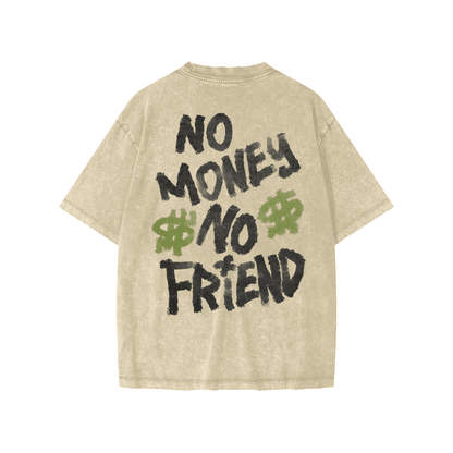 BEESMOOVE N.M.N.F Washed Kids' T-shirt - Beesmoove 