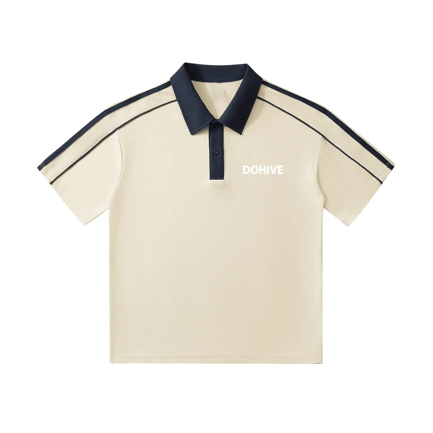 BEESMOOVE DOHIVE Collar Short-Sleeve Polo Shirt - Beesmoove 