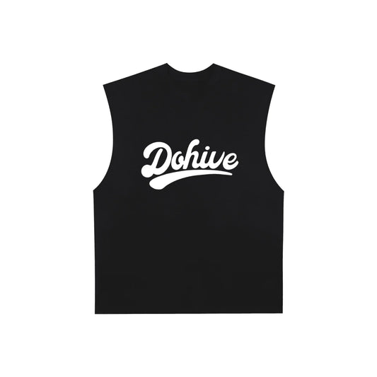 BEESMOOVE DOHIVE Raw Edge Cotton Tank Top - Beesmoove 