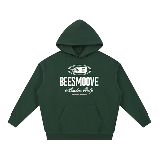 BEESMOOVE Heritage white Mark Hoodie - Beesmoove 