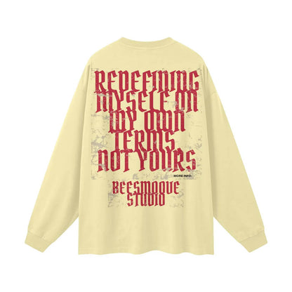 Beesmoove God Shaped Me Long Sleeve Tee - Beesmoove 