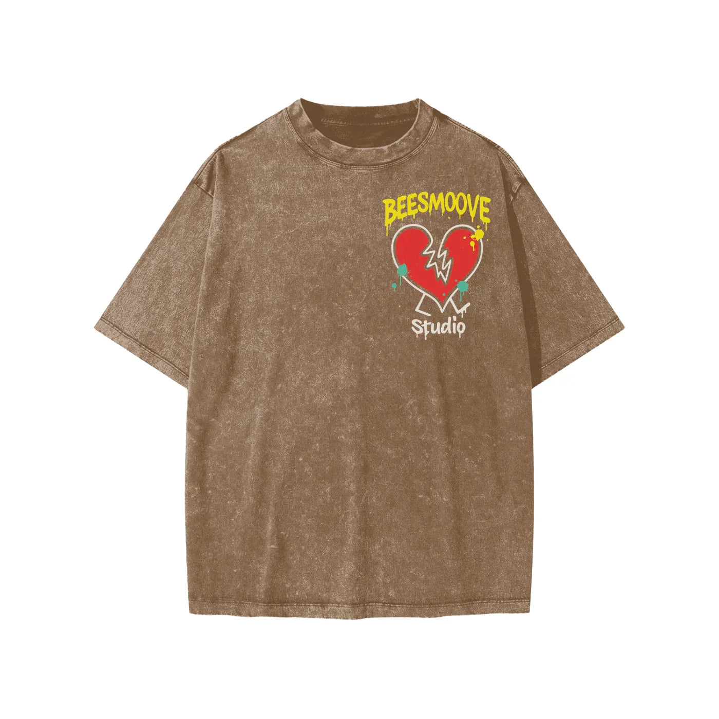 BEESMOOVE Heartbreak Hijack Washed Kids' T-shirt - Beesmoove 
