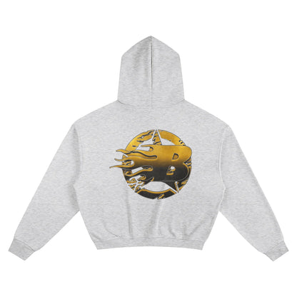 BEESMOOVE Legacy Ignited: EST 2019 Boxy Hoodie - Beesmoove 