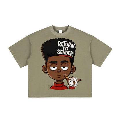 BEESMOOVE RTS Terrell Washed Boxy T-Shirt - Beesmoove 