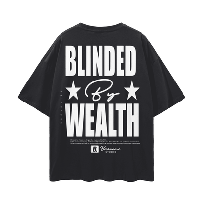 BEESMOOVE Blinded Ambition Streetwear Loose Drop Shoulder T-Shirt - Beesmoove 