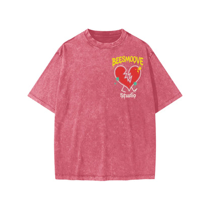 BEESMOOVE Heartbreak Hijack Washed Kids' T-shirt - Beesmoove 