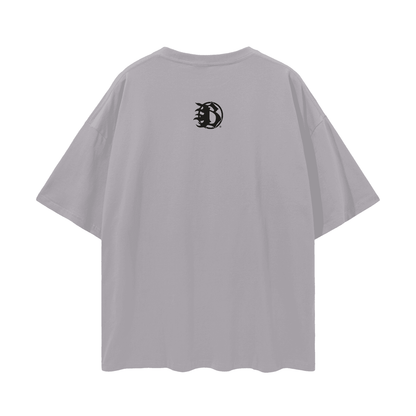 BEESMOOVE Genius Wave Oversize Deep Drop Shoulder Tee - Beesmoove 