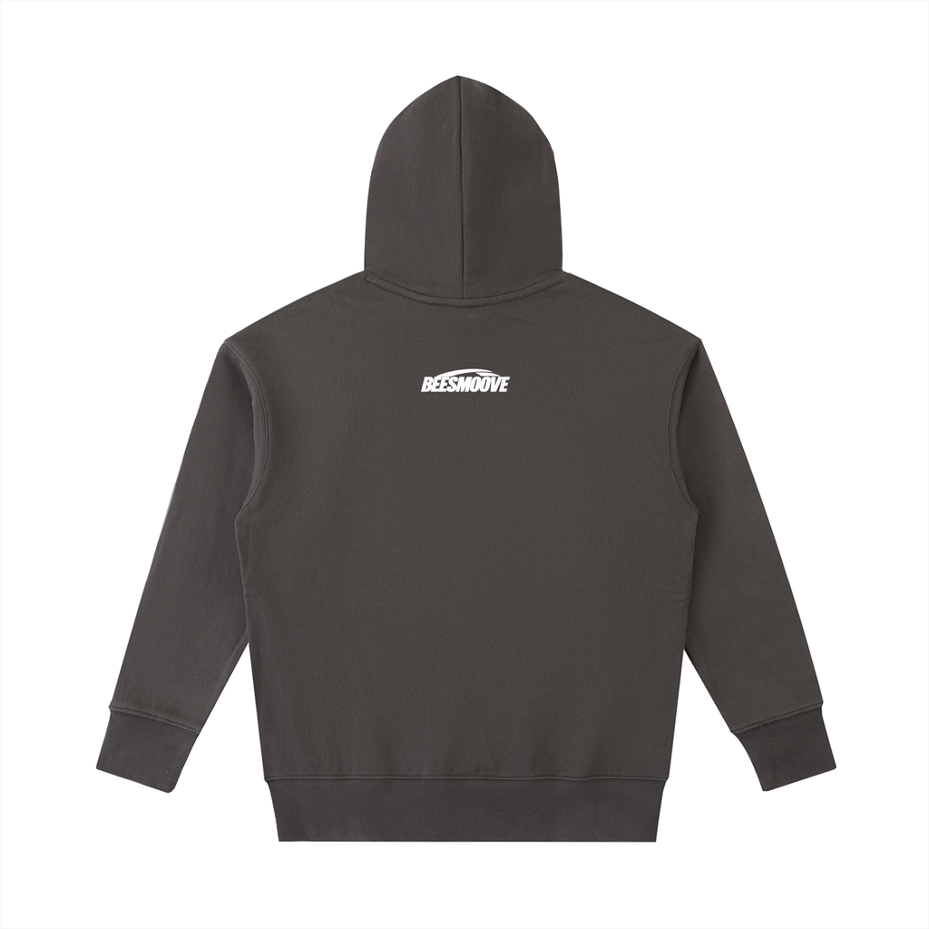 BEESMOOVE quiet stage Heavyweight Cotton Hoodie