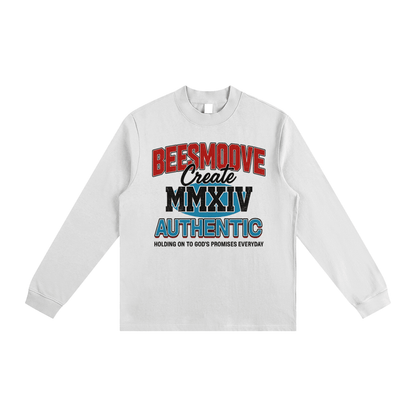 BEESMOOVE Promise Code MMXIV Shrink Mock Neck Sweatshirt - Beesmoove 