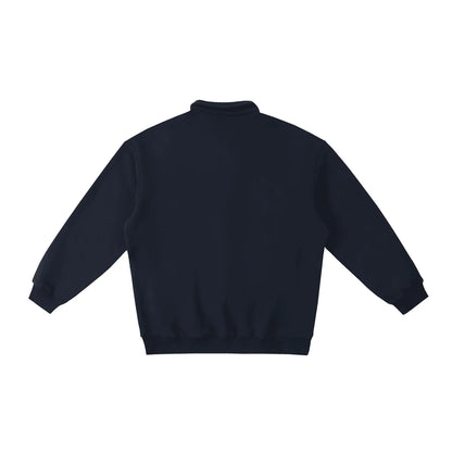 BEESMOOVE DOHIVE Heavyweight Polo-Collar Sweatshirt - Beesmoove 