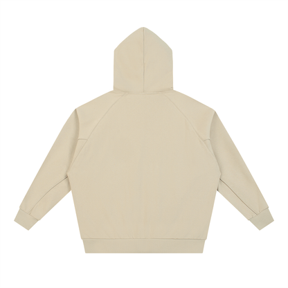 BEESMOOVE DOHIVE Dolman Sleeve Zip-Through Fleece Hoodie - Beesmoove 