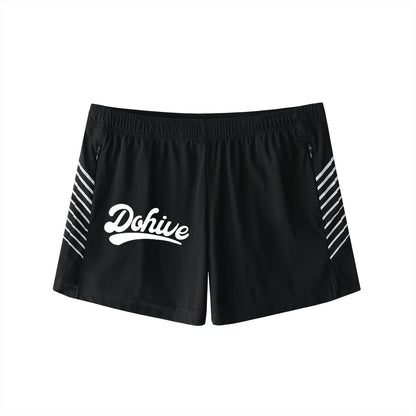 BEESMOOVE DOHIVE Men's Side-Stripe Performance Shorts - Beesmoove 