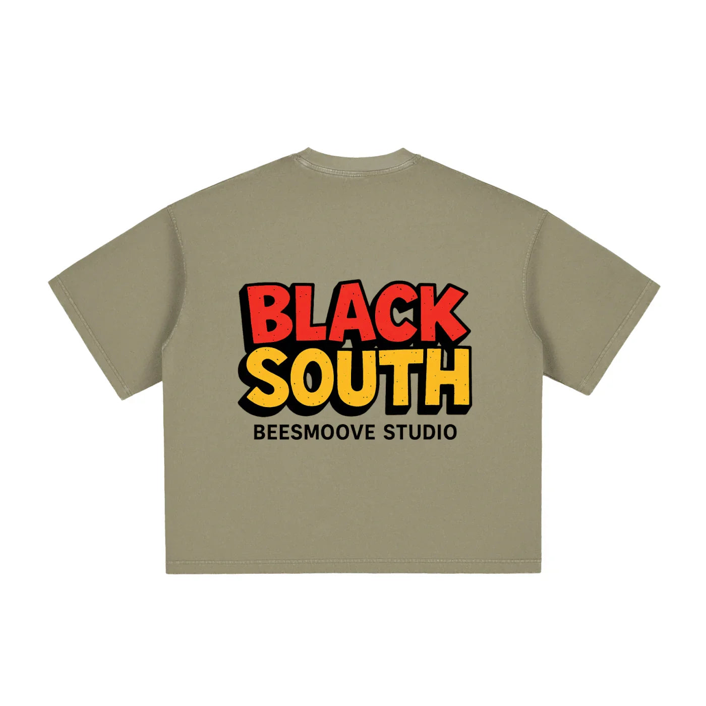 BEESMOOVE RTS Terrell Washed Boxy T-Shirt - Beesmoove 