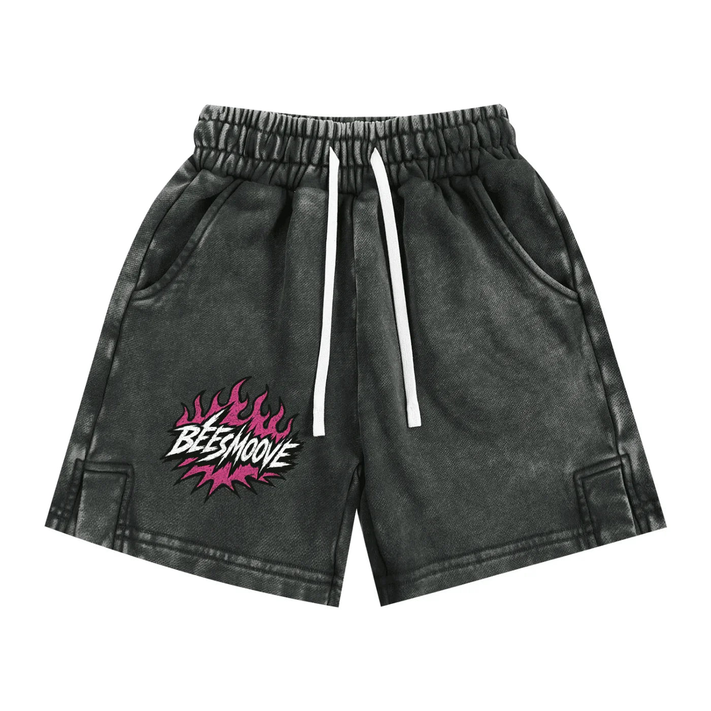 BEESMOOVE Heated Motion Washed Kids' Shorts - Beesmoove 