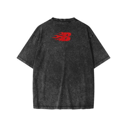 BEESMOOVE The Smoove Smirk
Washed Kids' T-shirt - Beesmoove 