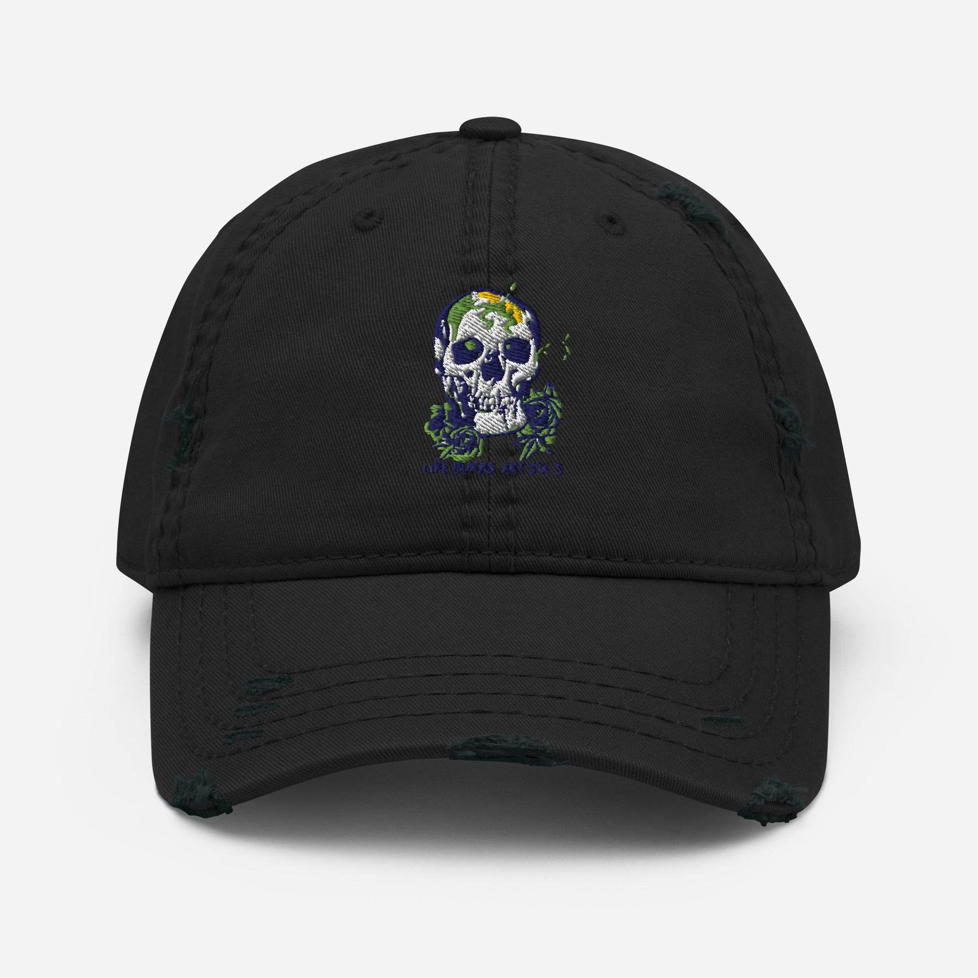 BEESMOOVE Flame Runner Distressed Dad Hat - Beesmoove 