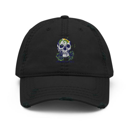 BEESMOOVE Flame Runner Distressed Dad Hat - Beesmoove 