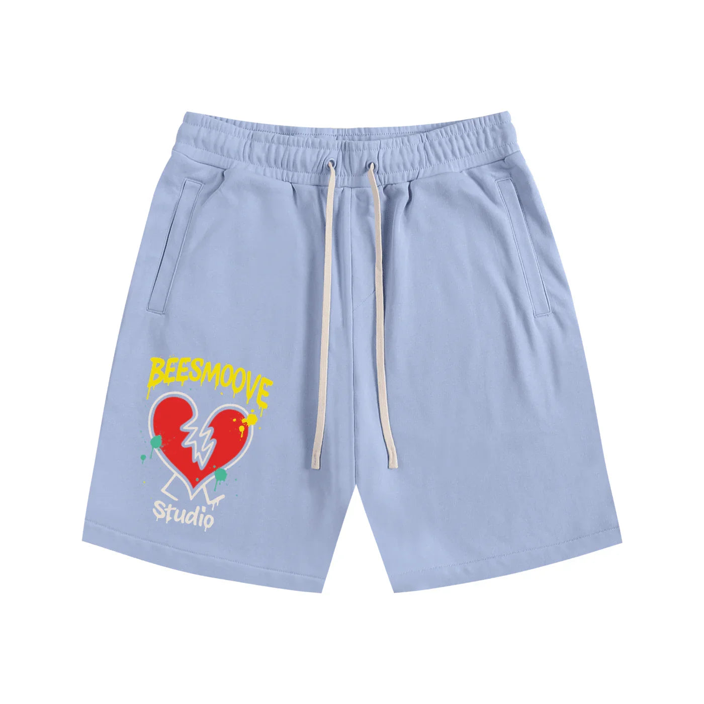 BEESMOOVE Heartbreak Hijack Cotton Shorts - Beesmoove 