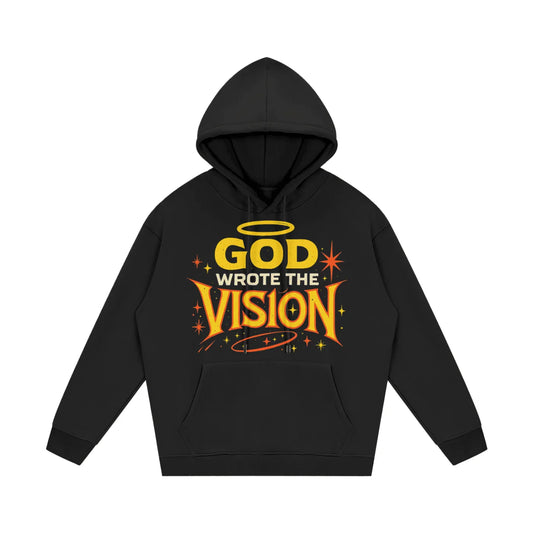 BEESMOOVE God wrote the vision Fleece Hoodie - Beesmoove 