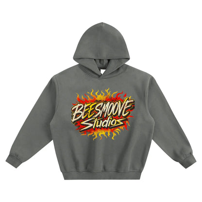 BEESMOOVE High Frequency Tour Boxy Hoodie - Beesmoove 