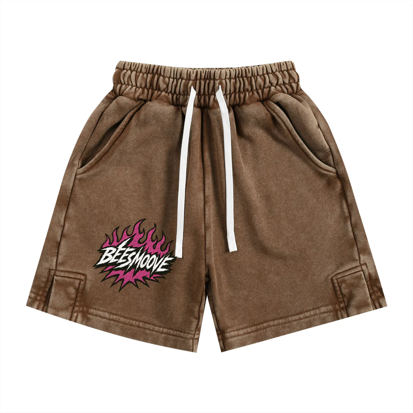 BEESMOOVE Heated Motion Washed Kids' Shorts - Beesmoove 