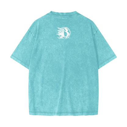 BEESMOOVE Heated Motion Heavyweight Snow Washed T-Shirt - Beesmoove 
