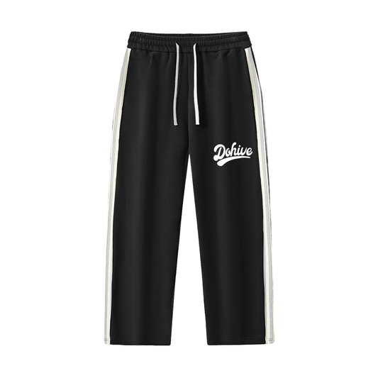 BEESMOOVE DOHIVE Contrast Side-Stripe Straight-Leg Pants - Beesmoove 