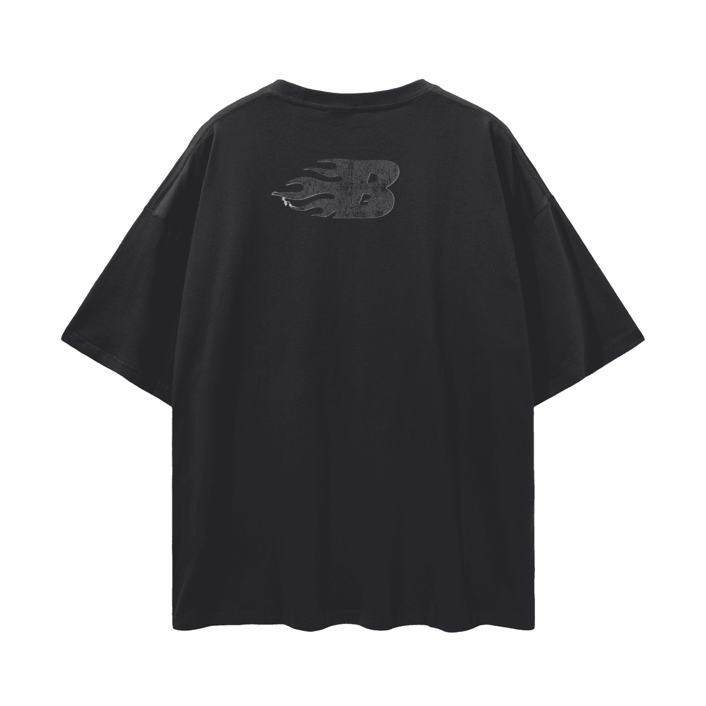 Beesmoove No Risk NO Story 
Oversize Deep Drop Shoulder Tee - Beesmoove 