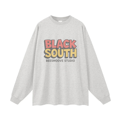 BEESMOOVE BlackSouth Collective Cotton Long Sleeve Tee - Beesmoove 