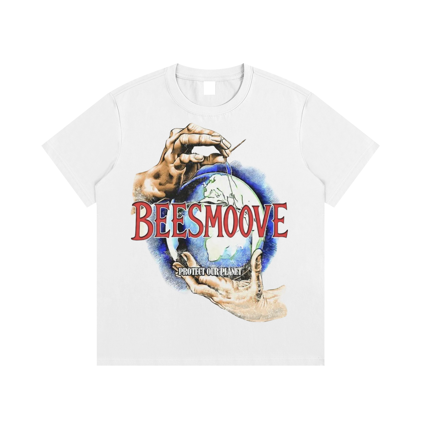 BEESMOOVE protect our planet Cotton T-Shirt