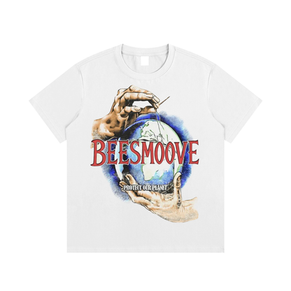 BEESMOOVE protect our planet Cotton T-Shirt