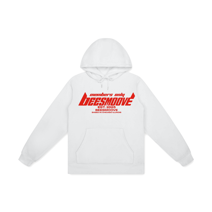 BEESMOOVE Members only Basic 100% Cotton Hoodie