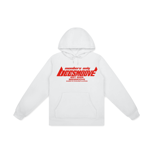 BEESMOOVE Members only Basic 100% Cotton Hoodie