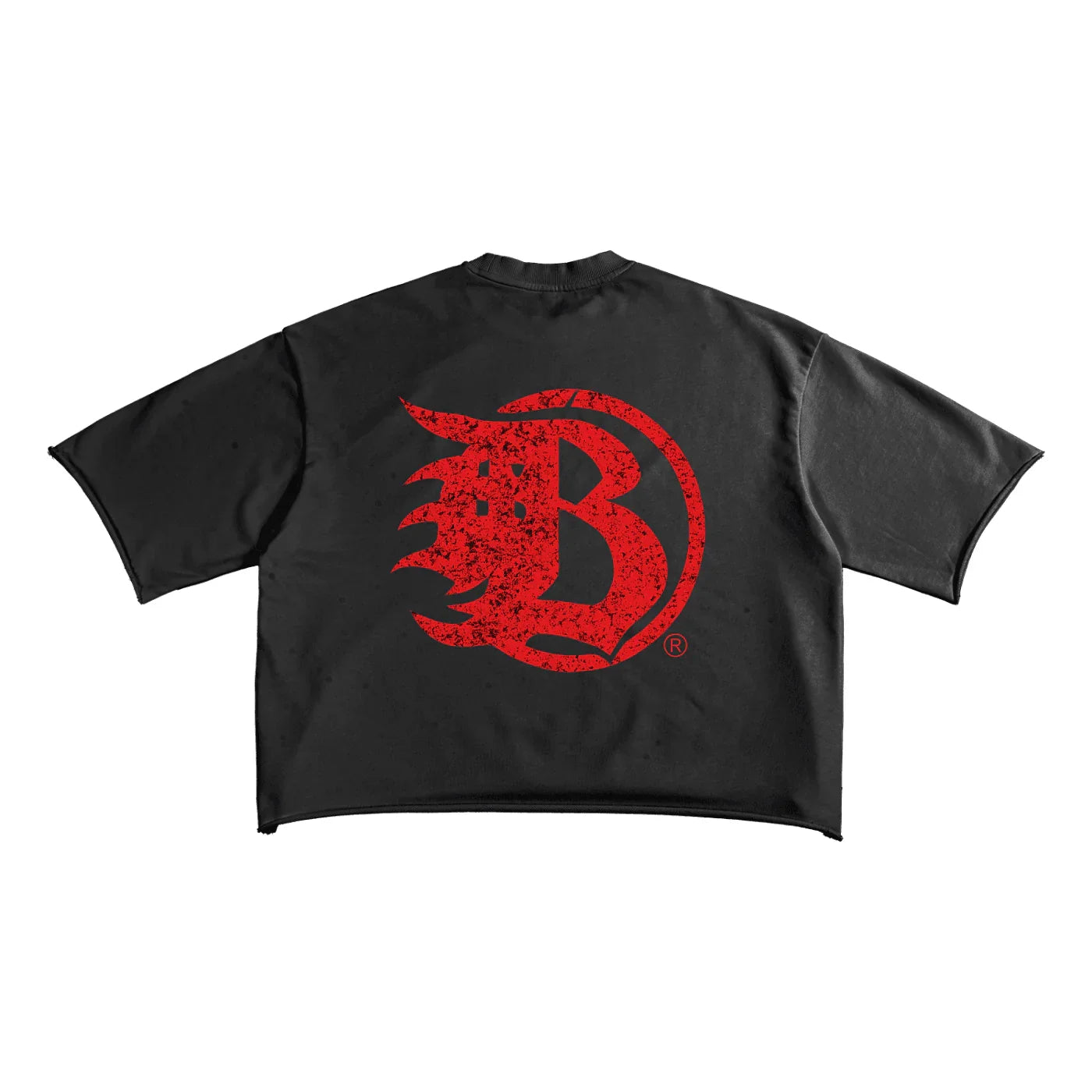 BEESMOOVE Glory or Nothing Terry Raw Edge T-shirt - Beesmoove 