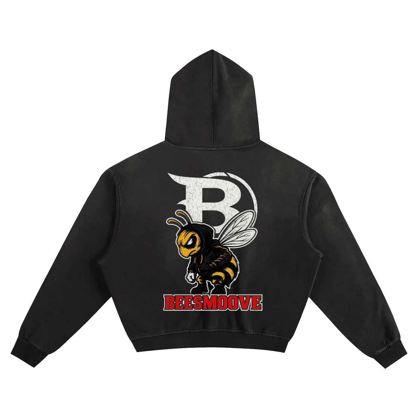 BEESMOOVE Swarm Mentality Boxy Hoodie - Beesmoove 