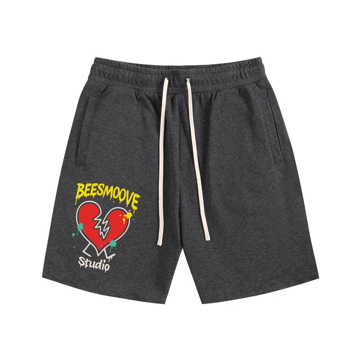 BEESMOOVE Heartbreak Hijack Cotton Shorts - Beesmoove 