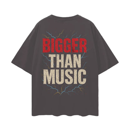 BEESMOOVE STAY DANGEROUS 2055 Oversize Deep Drop Shoulder Tee - Beesmoove 