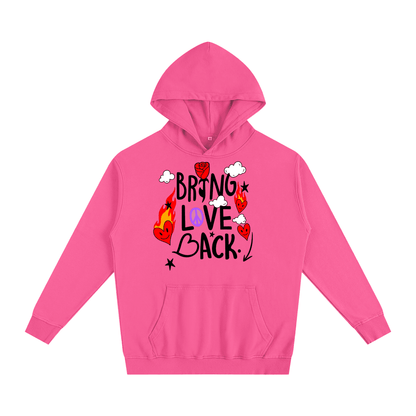 BEESMOOVE Bring Love Back – Flame Heart Edition Hoodie - Beesmoove 